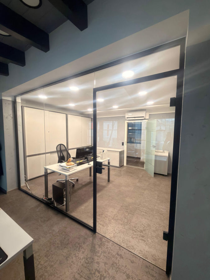 Glaserei König Trennwand